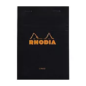 【Rhodia】N°13 上掀式筆記本_橫線內頁80張_黑色