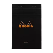 【Rhodia】N°14 上掀式筆記本_橫線內頁80張_黑色
