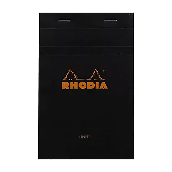 【Rhodia】N°14 上掀式筆記本_橫線內頁80張_黑色