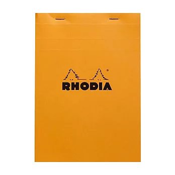 【Rhodia】N°15 上掀式筆記本_5x5方格內頁150張_橘色