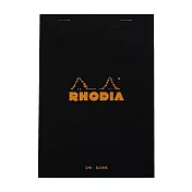 【Rhodia】N°16 上掀式筆記本_空白內頁80張_黑色