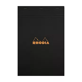 【Rhodia】N°18 上掀式筆記本_空白內頁80張_ 黑色