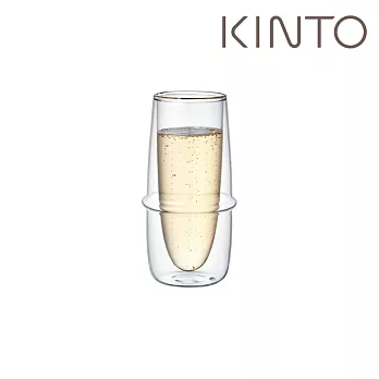KINTO / KRONOS雙層玻璃香檳杯160ml
