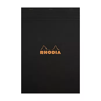 【Rhodia】N°18_A4+ 上掀式筆記本_空白內頁80張_黑色