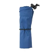 [MUJI無印良品]滑翔傘布可折束口袋.L/藍.約26x40cm