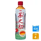 【泰山】 茶之初-紅茶535ml(4入/組)