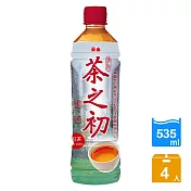 【泰山】 茶之初-紅茶535ml(4入/組)
