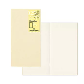 TRC Traveler’s Notebook Refill補充系列-025MD奶油紙