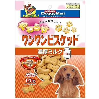 DoggyMan犬用厚乳消臭軟餅乾 120g