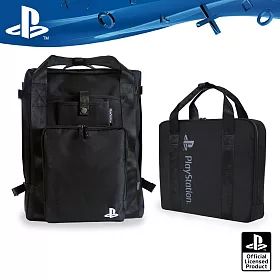 PlayStation防潑水後背包+PS4主機防震收納包(OLP-ACC-11)
