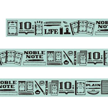 LIFE Noble 十週年限定紙膠帶藍