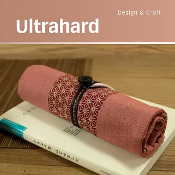 Ultrahard 作家筆袋系列-芥川龍之介/麻葉(紅)