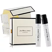 Jo Malone 經典揉香香氛禮盒組(1.5ml)X2-多款可選 牡丹+藍風鈴 (保存期限至2022年12月)