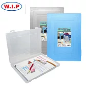 (2個1包)WIP資料盒A4-2公分厚藍色
