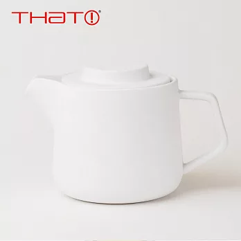 【奇想生活THAT!】 奇想 咖啡・茶兩用陶瓷壺 象牙白