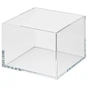 [MUJI無印良品]可堆疊壓克力盒.桌上型.中/約8.4x8.4x6cm