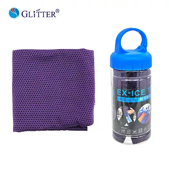 Glitter GT-606 涼感冰巾紫色