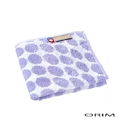 【日本ORIM今治毛巾】BUBBLE水玉天然純棉手巾 ‧ 薄藤紫