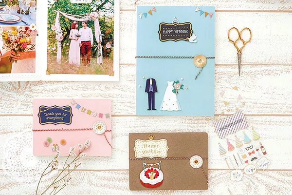 博客來 Midori Pcm紙藝博物館裝飾貼紙 紅花