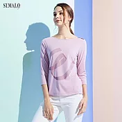 【ST.MALO】當代台灣原創銀纖維機能女上衣-1929WT2XL嫩藕粉