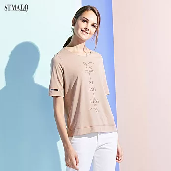 【ST.MALO】當代台灣原創銀纖維機能女上衣-1930WTL甜杏仁
