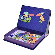 mierEdu~磁性創意塗鴉拼圖盒～幾何形狀顏色