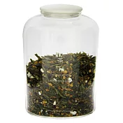 smith&hsu 玻璃茶罐，大(陶瓷蓋)