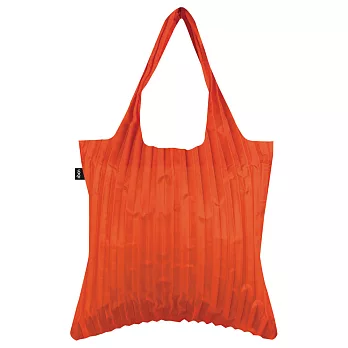 LOQI 防水購物袋 -百褶包系列 (橘 PLOR)