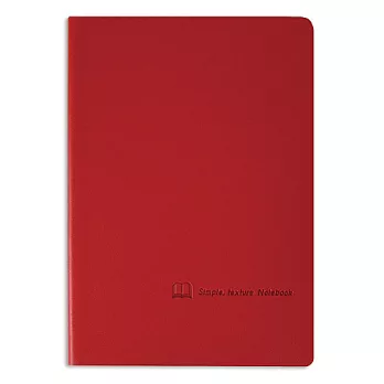 DM-612 DATA MATE 創意筆記本 簡約質感 A6尺寸 格點頁-紅色