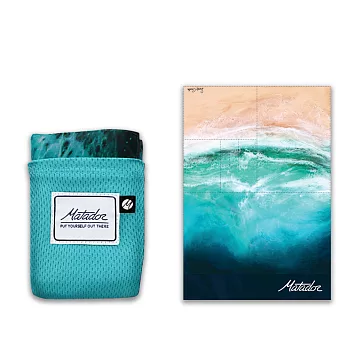 Matador POCKET BLANKET口袋型野餐墊-海洋版海洋款