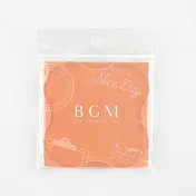 【BGM】+Clear Stamp 自由編排透明印章底座L號 ‧四葉