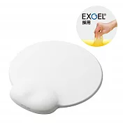 ELECOM dimp gel日本頂級舒壓鼠墊-白