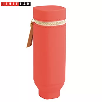 LIHIT A-7732-3紅色方形伸縮筆筒(Bloomin)