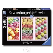 【德國Ravensburger拼圖】馬卡龍-美食系列拼圖-3x500片