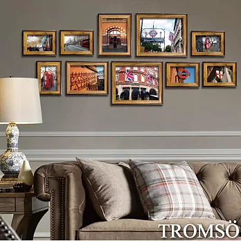 TROMSO英倫旅程相框牆10框組