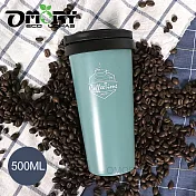 【OMORY】 #304可提咖啡隨行杯500ml- 綠色