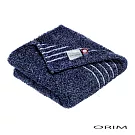 【日本ORIM今治毛巾】MOX濃淡雙色混紡都會風輕便毛巾 ‧ 普魯士藍