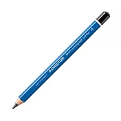 【STAEDTLER 施德樓】100J頂級藍桿超寬素描鉛筆-6B