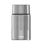 瑞士百年 SIGG 晶燦不鏽鋼悶燒罐(附匙) 750ml -  霧鋼銀
