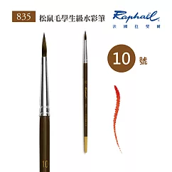 法國拉斐爾 Raphael 835 松鼠毛 學生級 水彩筆 10號