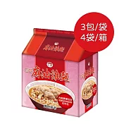 【台酒TTL】 紅標米酒麻油雞袋麵(12包/箱)