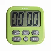 KINYO電子式多按鍵正倒數計時器TC-15綠色