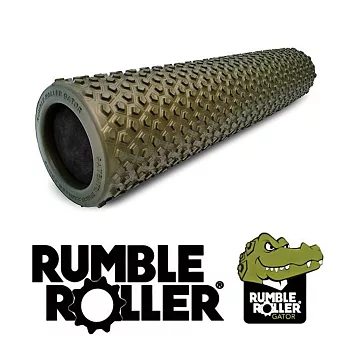 Rumble Roller 揉壓按摩滾筒 按摩滾筒 狼牙棒 Gator 鱷皮系列 56cm 美國製造 代理商貨 正品綠色