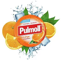 德國【Pulmoll寶潤】無糖潤喉糖-橘子(45公克/盒)