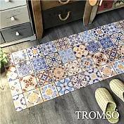 TROMSO廚房防油皮革地墊-K326西班牙花磚