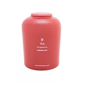 smith&hsu 鮮彩陶瓷茶罐(磚紅色)