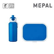 MEPAL / 兒童水壺餐盒組-藍
