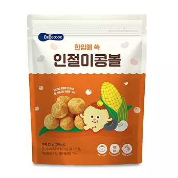 韓國【Bebecook】嬰幼兒玉米球-原味(25g)