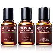 Moonlight 進化版茶樹控油淨化洗髮精 旅行體驗組 50mL x3 (油性、屑屑髮適用)
