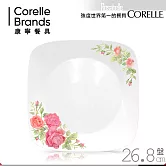 【美國康寧 CORELLE】薔薇之戀10吋方盤